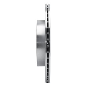 Subaru Outback Brake Rotor (1) - Rear Left - R1 Concepts - Drilled & Slotted - Silver - `15-`25